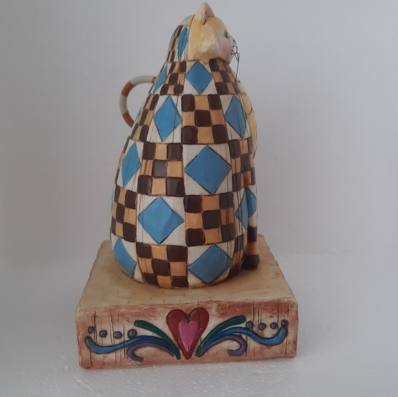 Jim Shore Heartwood Creek Cat 2003 - Picture 8 of 9